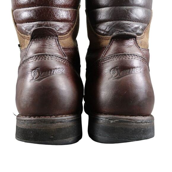 Danner Boots Men 13 Elk Ridge 8" Hunting Outdoor Waterproof Leather Canvas Brown - Picture 6 of 16